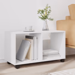 vidaXLÃÂ RollingÃÂ Cabinet Filing Cabinet File Cabinet Engineered Wood - white, 72 x 33 x 42.5 cm - Additional view 2