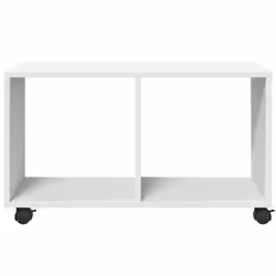 vidaXLÃÂ RollingÃÂ Cabinet Filing Cabinet File Cabinet Engineered Wood - white, 72 x 33 x 42.5 cm - Additional view 4