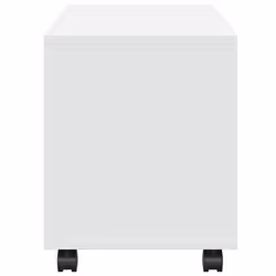 vidaXLÃÂ RollingÃÂ Cabinet Filing Cabinet File Cabinet Engineered Wood - white, 72 x 33 x 42.5 cm - Additional view 5