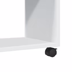vidaXLÃÂ RollingÃÂ Cabinet Filing Cabinet File Cabinet Engineered Wood - white, 72 x 33 x 42.5 cm - Additional view 7