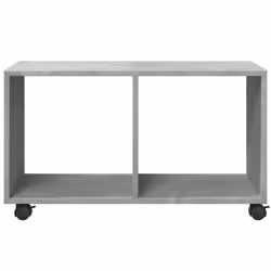 vidaXLÃÂ RollingÃÂ Cabinet Filing Cabinet File Cabinet Engineered Wood - concrete grey, 72 x 33 x 42.5 cm - Additional view 4