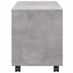 vidaXLÃÂ RollingÃÂ Cabinet Filing Cabinet File Cabinet Engineered Wood - concrete grey, 72 x 33 x 42.5 cm - Additional view 5