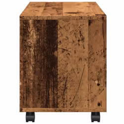 vidaXLÃÂ RollingÃÂ Cabinet Filing Cabinet File Cabinet Engineered Wood - old wood, 72 x 33 x 42.5 cm - Additional view 5