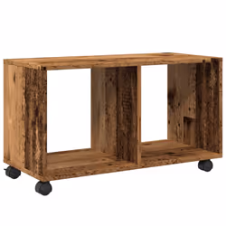 vidaXLÃÂ RollingÃÂ Cabinet Filing Cabinet File Cabinet Engineered Wood - old wood, 72 x 33 x 42.5 cm - Additional view 6