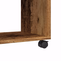 vidaXLÃÂ RollingÃÂ Cabinet Filing Cabinet File Cabinet Engineered Wood - old wood, 72 x 33 x 42.5 cm - Additional view 7