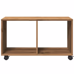 vidaXLÃÂ RollingÃÂ Cabinet Filing Cabinet File Cabinet Engineered Wood - oak, 72 x 33 x 42.5 cm - Additional view 4