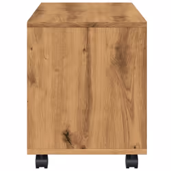 vidaXLÃÂ RollingÃÂ Cabinet Filing Cabinet File Cabinet Engineered Wood - oak, 72 x 33 x 42.5 cm - Additional view 5