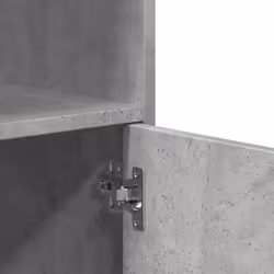 vidaXL RollingÃÂ Cabinet Office Storage Cabinet Engineered Wood - concrete grey - Additional view 7