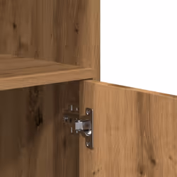 vidaXL RollingÃÂ Cabinet Office Storage Cabinet Engineered Wood - oak - Additional view 7