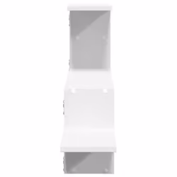 vidaXL Wall Shelf Floating Shelf Storage Shelf Engineered Wood - white - Additional view 4