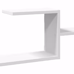 vidaXL Wall Shelf Floating Shelf Storage Shelf Engineered Wood - white - Additional view 7