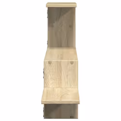 vidaXL Wall Shelf Floating Shelf Storage Shelf Engineered Wood - sonoma oak - Additional view 4