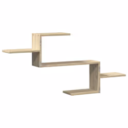 vidaXL Wall Shelf Floating Shelf Storage Shelf Engineered Wood - sonoma oak - Additional view 5