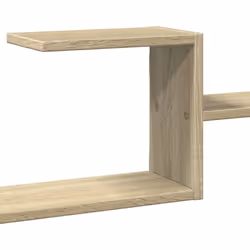 vidaXL Wall Shelf Floating Shelf Storage Shelf Engineered Wood - sonoma oak - Additional view 7
