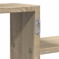 vidaXL Wall Shelf Floating Shelf Storage Shelf Engineered Wood - sonoma oak - Additional view 8