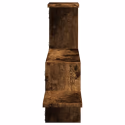 vidaXL Wall Shelf Floating Shelf Storage Shelf Engineered Wood - smoked oak - Additional view 4