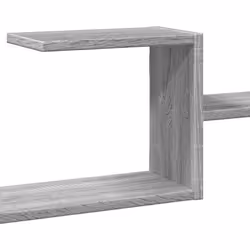 vidaXL Wall Shelf Floating Shelf Storage Shelf Engineered Wood - grey sonoma - Additional view 7
