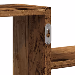 vidaXL Wall Shelf Floating Shelf Storage Shelf Engineered Wood - old wood - Additional view 8