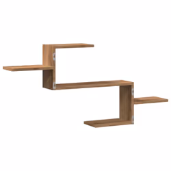 vidaXL Wall Shelf Floating Shelf Storage Shelf Engineered Wood - oak - Additional view 5
