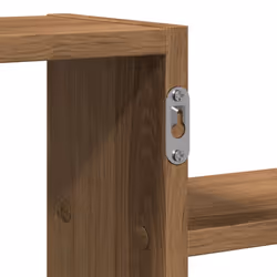 vidaXL Wall Shelf Floating Shelf Storage Shelf Engineered Wood - oak - Additional view 8