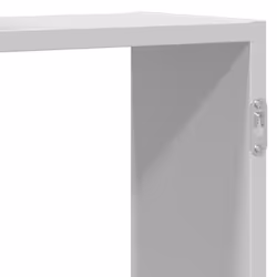 vidaXL Wall Shelf Floating Shelf Wall Storage Shelf Engineered Wood - white, 159 x 18 x 65 cm - Additional view 7