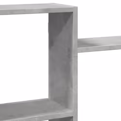 vidaXL Wall Shelf Floating Shelf Wall Storage Shelf Engineered Wood - concrete grey, 159 x 18 x 65 cm - Additional view 6