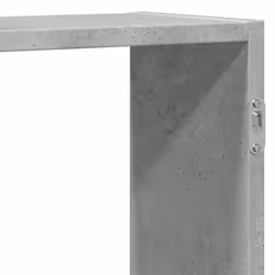 vidaXL Wall Shelf Floating Shelf Wall Storage Shelf Engineered Wood - concrete grey, 159 x 18 x 65 cm - Additional view 7