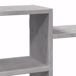 vidaXL Wall Shelf Floating Shelf Wall Storage Shelf Engineered Wood - concrete grey, 129 x 18 x 42 cm - Additional view 6
