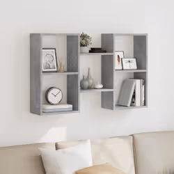 VidaXL 853230 shelve Wood Grey