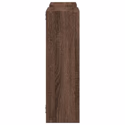 vidaXL Wall Shelf Floating Shelf Storage Shelf Engineered Wood - brown oak - Additional view 4