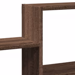 vidaXL Wall Shelf Floating Shelf Storage Shelf Engineered Wood - brown oak - Additional view 6