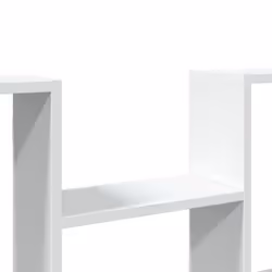 vidaXL Wall Shelf Floating Shelf Display Storage Shelf Engineered Wood - white - Additional view 6