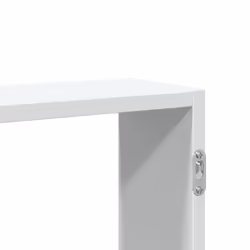 vidaXL Wall Shelf Floating Shelf Display Storage Shelf Engineered Wood - white - Additional view 7
