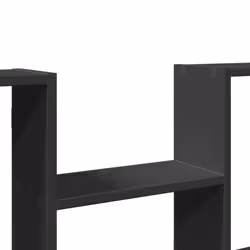 vidaXL Wall Shelf Floating Shelf Display Storage Shelf Engineered Wood - black - Additional view 6