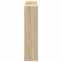 vidaXL Wall Shelf Floating Shelf Display Storage Shelf Engineered Wood - sonoma oak - Additional view 4