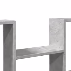 vidaXL Wall Shelf Floating Shelf Display Storage Shelf Engineered Wood - concrete grey - Additional view 6