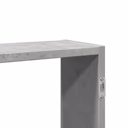 vidaXL Wall Shelf Floating Shelf Display Storage Shelf Engineered Wood - concrete grey - Additional view 7