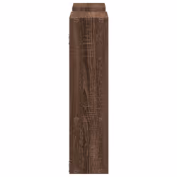 vidaXL Wall Shelf Floating Shelf Display Storage Shelf Engineered Wood - brown oak - Additional view 4