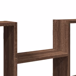 vidaXL Wall Shelf Floating Shelf Display Storage Shelf Engineered Wood - brown oak - Additional view 6