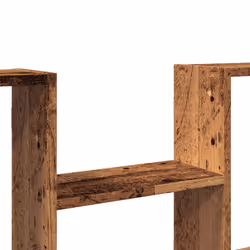 vidaXL Wall Shelf Floating Shelf Display Storage Shelf Engineered Wood - old wood - Additional view 6
