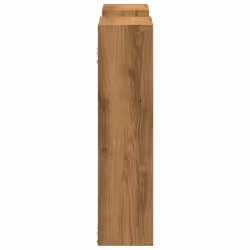 vidaXL Wall Shelf Floating Shelf Display Storage Shelf Engineered Wood - oak - Additional view 4