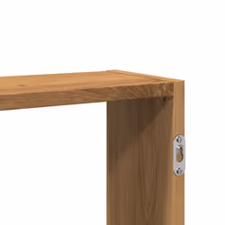 vidaXL Wall Shelf Floating Shelf Display Storage Shelf Engineered Wood - oak - Additional view 7