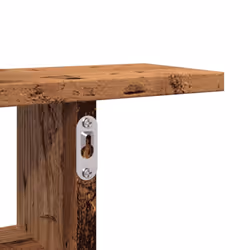 vidaXL Wall Shelves Wall Storage Shelf Floating Shelf 2 pcs Engineered Wood - old wood, 38 x 12 x 38 cm - Additional view 8