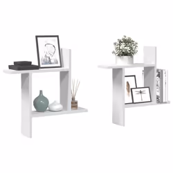 VidaXL 853254 shelve Wood White