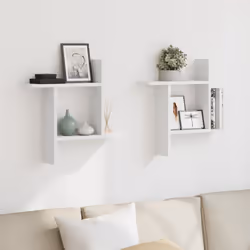 VidaXL 853254 shelve Wood White