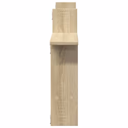 vidaXL Wall Shelves Wall Storage Shelf Floating Shelf 2 pcs Engineered Wood - sonoma oak, 50 x 12 x 50 cm - Additional view 4