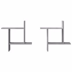 VidaXL 853257 shelve Wood Grey - Additional view 4