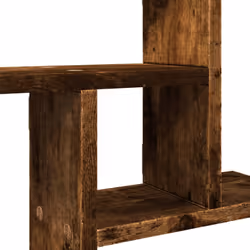 vidaXL Wall Shelves Wall Storage Shelf Floating Shelf 2 pcs Engineered Wood - smoked oak, 50 x 12 x 50 cm - Additional view 7