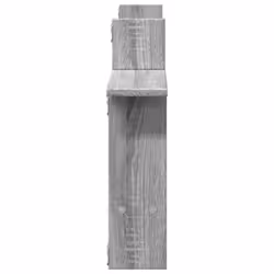 vidaXL Wall Shelves Wall Storage Shelf Floating Shelf 2 pcs Engineered Wood - grey sonoma, 50 x 12 x 50 cm - Additional view 4
