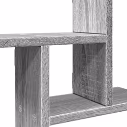 vidaXL Wall Shelves Wall Storage Shelf Floating Shelf 2 pcs Engineered Wood - grey sonoma, 50 x 12 x 50 cm - Additional view 7